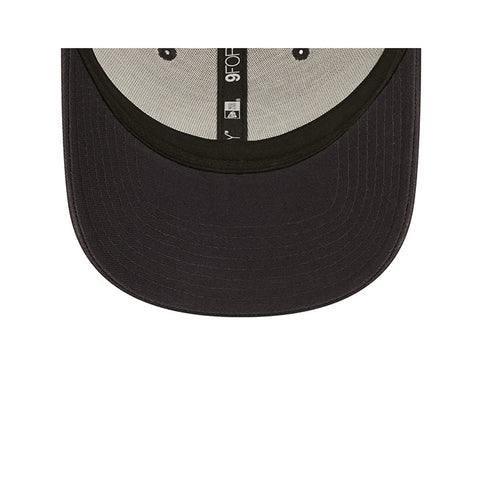 Women's New Era USWNT 9Forty Glitter Circle Trucker Hat in Navy - Under View