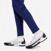 Women's Nike USWNT Fleece Travel Pant in Navy - Ankles View