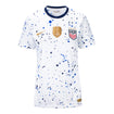 Women's Nike USWNT Home Stadium Jersey w/FIFA Badge in White - Front View