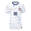 Women's Personalized Nike USWNT Home Stadium Jersey in White - Front View