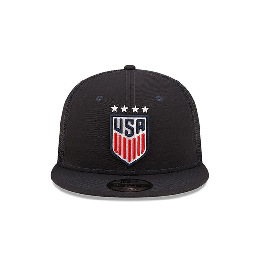 New Era USWNT 9Fifty Classic Trucker Hat - Front View