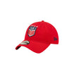 New Era USWNT 9Twenty Core Classic 2.0 Red Hat - Front Side View
