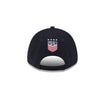 Men's New Era USWNT 9Forty League Navy Hat - Back View
