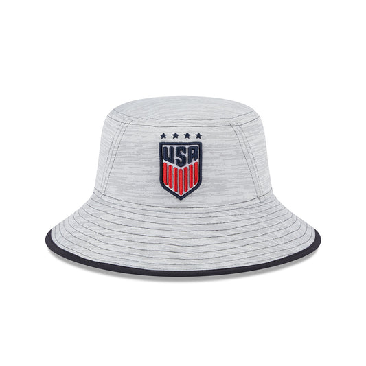 Men's New Era USWNT Bucket Tech Heather - Front View