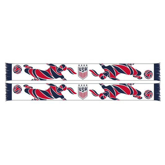 Ruffneck USWNT Play All Day HD Woven Scarf - Front View