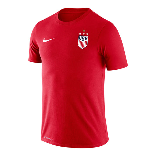 Men's Nike USWNT Legend Red Tee - Front View