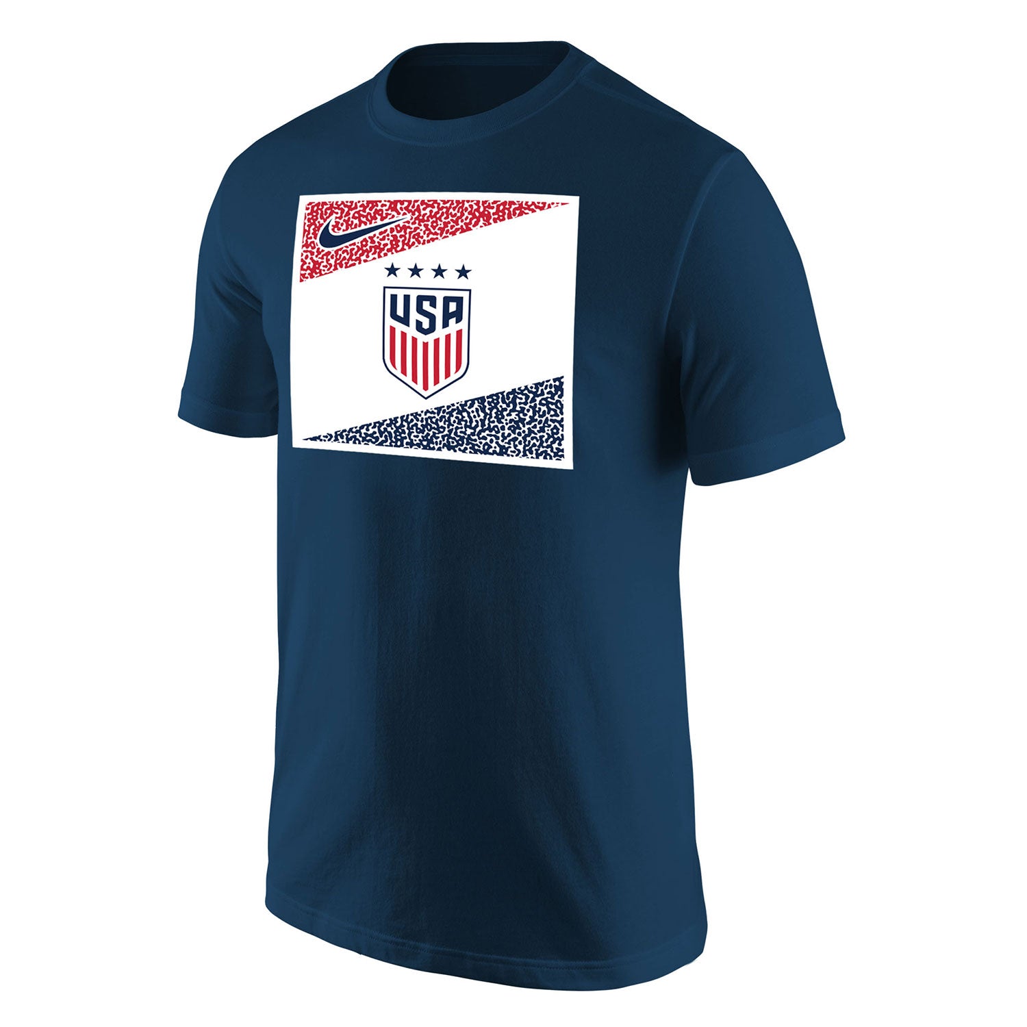 Men's Nike USWNT Split Box Navy Tee - Official U.S. Soccer Store