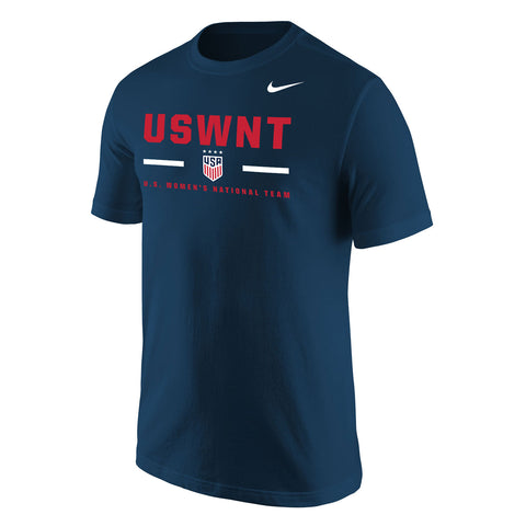 Men's Nike USWNT Over Logo Navy Tee - Official U.S. Soccer Store