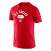 Men's Nike USWNT Arch Dri-Fit Red Tee - Front View