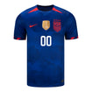 Men's Personalized Nike USWNT Away Stadium Jersey w/FIFA Badge in Blue - Front View