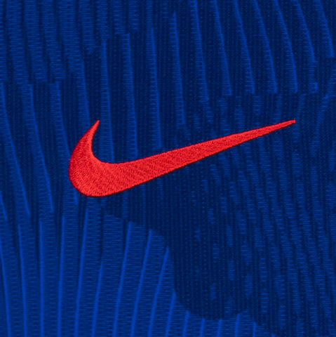 Men's Personalized Nike USWNT Away Stadium Jersey in Blue - Nike Logo View