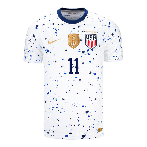 Smith 11 Men's Nike USWNT Home Stadium Jersey in White - Front View