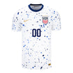 Men's Personalized Nike USWNT Home Stadium Jersey in White - Front View