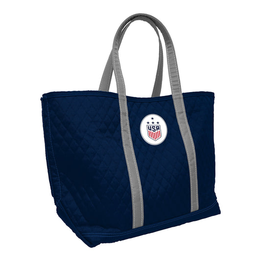 Logo Brands USWNT Blue Merit Tote - Front View