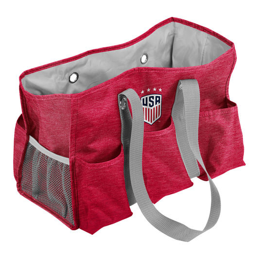 Logo Brands USWNT Junior Caddy in Red - Front View