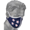 Ruffneck USWNT Velcro Face Mask in Navy - Side View