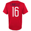 Youth Outerstuff USWNT Lavelle 16 Red Tee - Back View