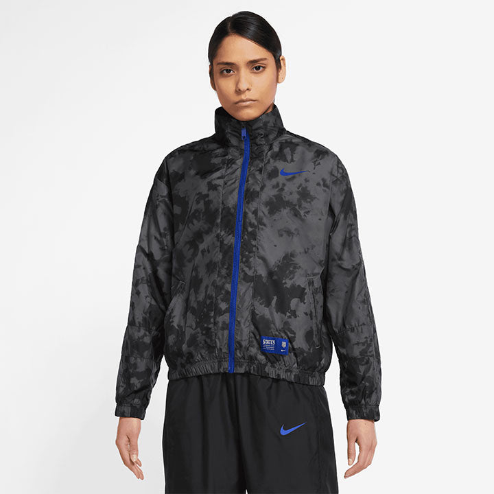 Women's Nike USA Storm-Fit Black Graphic Jacket - Official U.S. Soccer ...