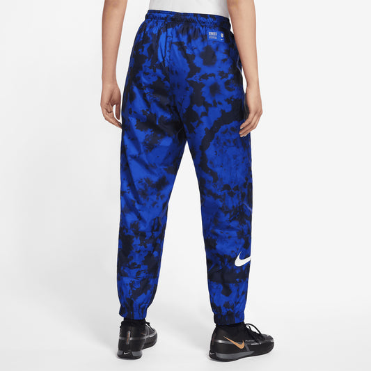 Women's Nike USA Essential Royal Jogger Pants in Blue - Back View