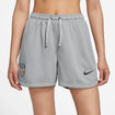 Women's Nike USA Travel Shorts in Grey - Front View