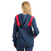 Women's New Era USMNT Bi-Blend Navy Fleece Pullover - Back View
