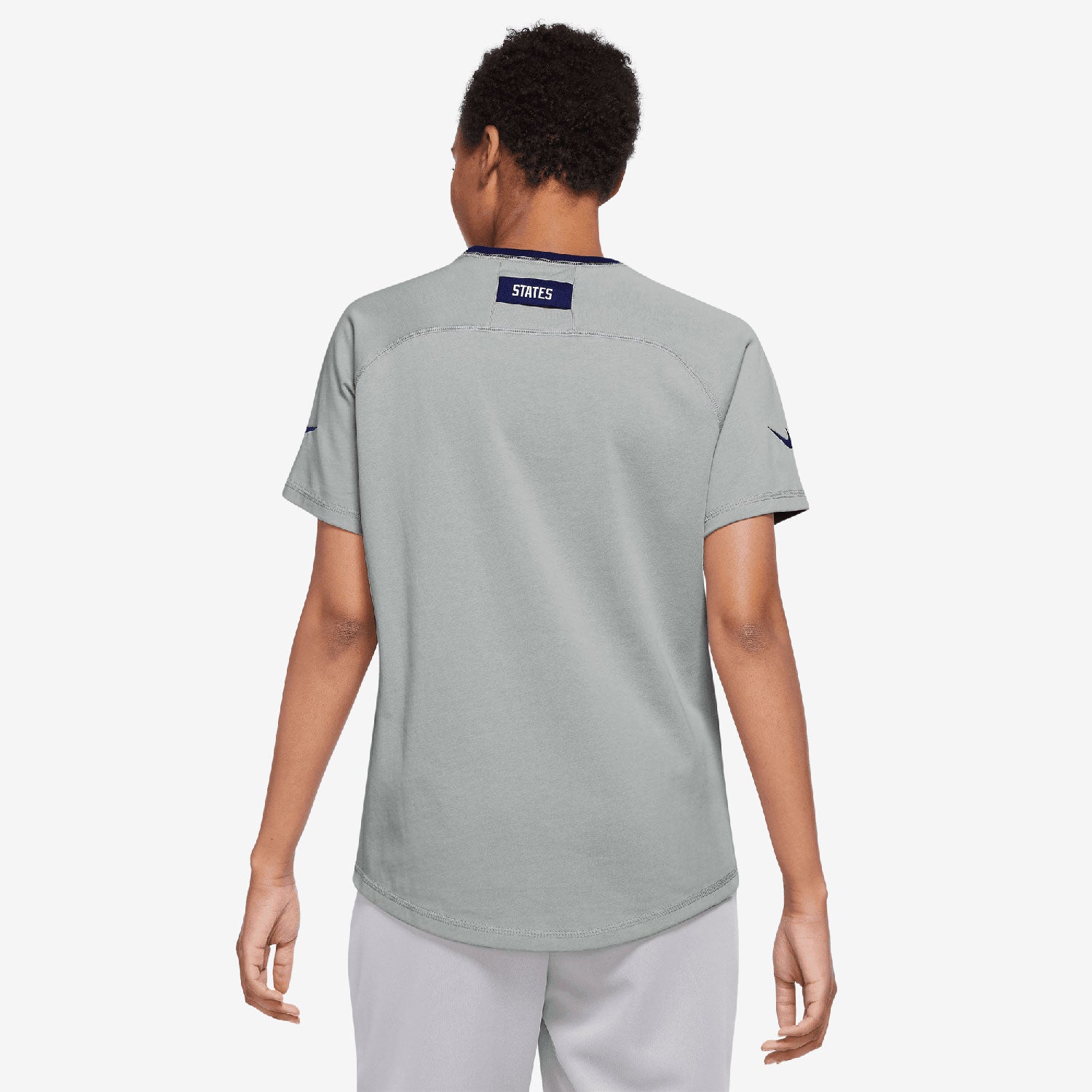 Women's Nike USA Travel Top - Back View on Model