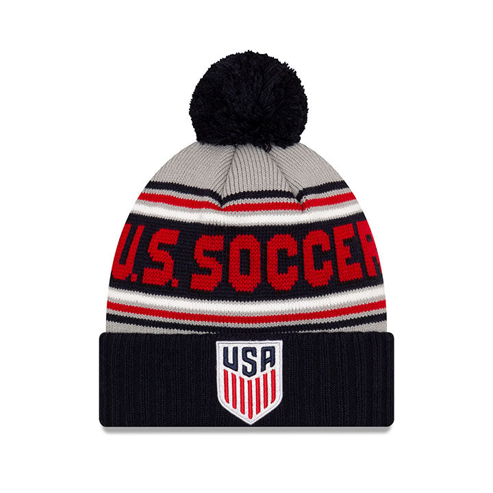 Men's New Era Cheer Knit Beanie - Front View