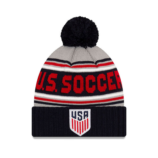 Men's New Era Cheer Knit Beanie - Front View