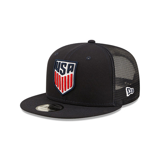 New Era USMNT 9Fifty Classic Trucker Hat - Front Side View