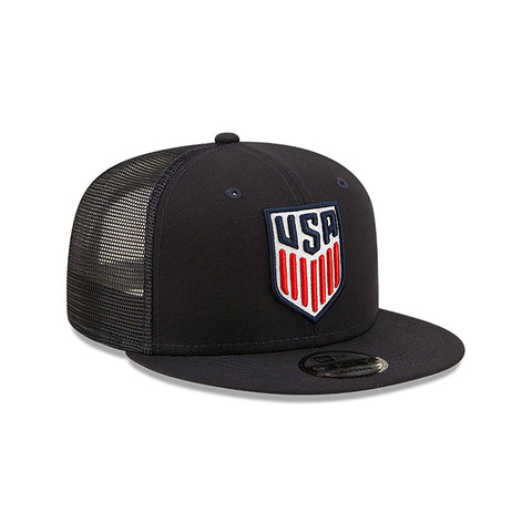 New Era USMNT 9Fifty Classic Trucker Hat - Front Side View