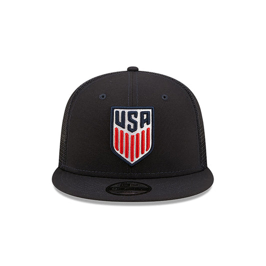 New Era USMNT 9Fifty Classic Trucker Hat - Front View