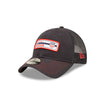New Era USMNT 9Twenty Established Trucker Mesh Navy Hat - 1/4 Left View