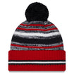 New Era USA Sport Knit Cuff in Red, White, and Navy - Back View