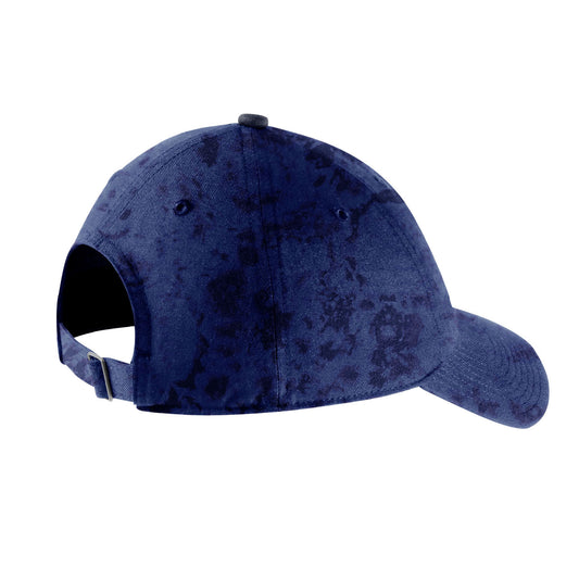 Men's Nike USA Campus Graphic Royal Hat in Blue- Front/Back View