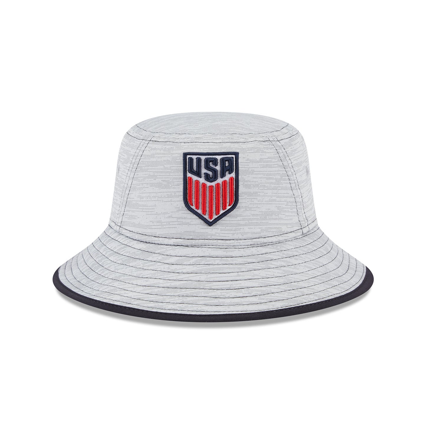 Men's New Era USMNT Bucket Tech Heather - Front View