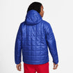 Men's Nike USA Fleece Lined Full Zip Jacket in Blue - Back View