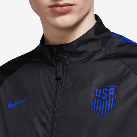 Men's Nike USA Repel Academy AWF Black Jacket - Official U.S. Soccer Store