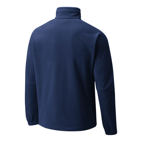 Men's Columbia USMNT Fast Trek Full Zip Navy Fleece - Back View