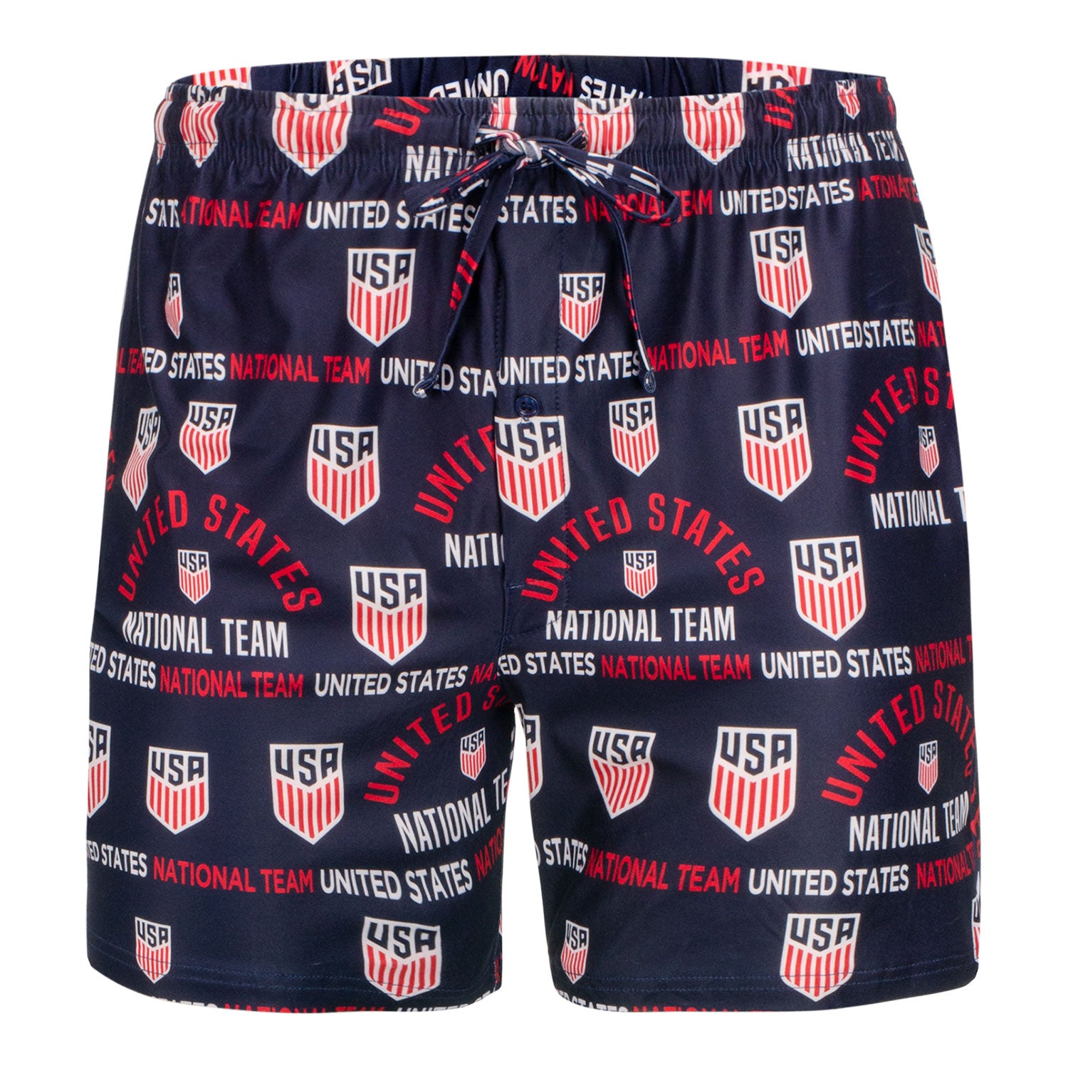 Men's Concepts Sport USMNT Flagship Navy Short - Front View