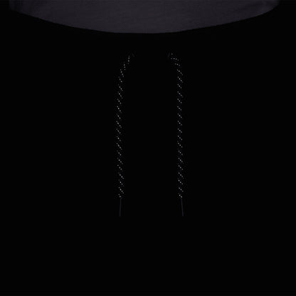 Men's Nike USA Tech Fleece Black Shorts - Drawstring View