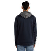 Men's New Era USMNT HD Poly Pullover Navy Hoody - Back View