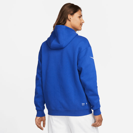 Men's Nike USA Heavyweight Fleece Pullover Hoodie in Blue - Back View