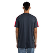 Men's New Era USMNT Spandex Vertical Navy Crew Neck T-Shirt - Back View