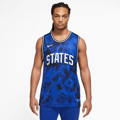 Nike U.S. Men's Dri-Fit Tank Top Blue
