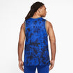 Men's Nike USA Dri-Fit States Courtside Tank in Blue - Back View