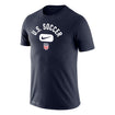 Men's Nike USMNT Arch Dri-Fit Navy Tee - Front View