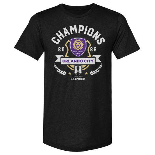 Men's Orlando City  U.S. Open Cup Champ Tee - Front View