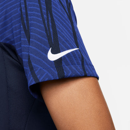 Men's Nike USA Dri-Fit Strike Navy Training Top in Blue - Sleeve View