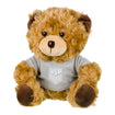 FOCO USA Crest Plush Tee Bear in Brown - Front View