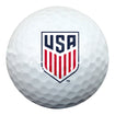 Wincraft USA Golf Ball in White - Front View
